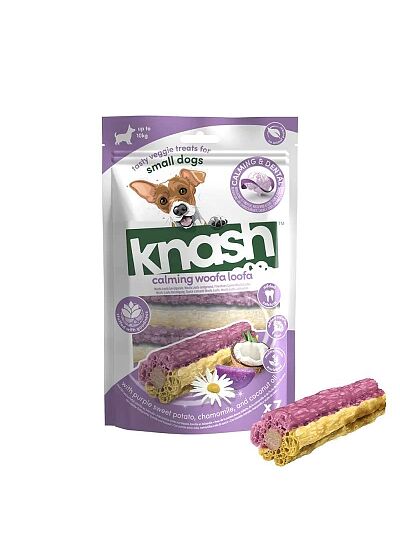 Knash Λιχουδιές Σκύλου για Χαλάρωση με Μωβ Γλυκοπατάτα, Χαμομήλι & Λάδι Καρύδας 126gr