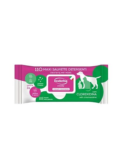 Inodorina Μαντηλάκια Refresh Clorexidine 20x30cm (110τμχ)