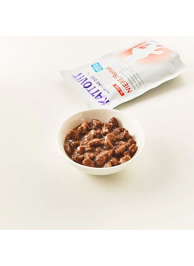 Kattovit Renal Φακελάκι Πατέ με Μοσχάρι 85gr