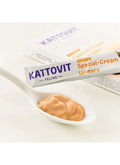 Kattovit Urinary Λιχουδιά Γάτας σε Κρέμα (6x15gr)