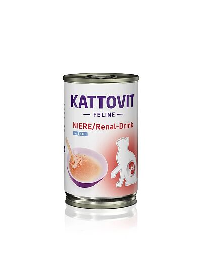 Kattovit Renal Ρόφημα Γάτας με Πάπια 135ml