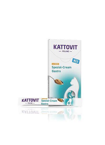 Kattovit Gastro Λιχουδιά Γάτας σε Κρέμα (6x15gr)