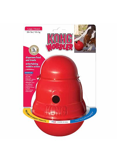 Kong Wobbler Παιχνίδι Διανομής Φαγητού για Σκύλους
