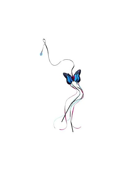 Kong Cat Teaser Butterfly