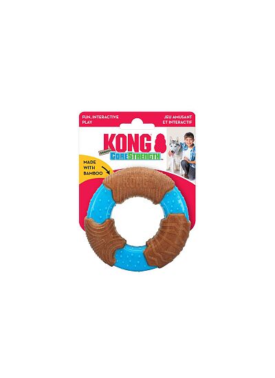 Kong Παιχνίδι Μάσησης για Σκύλους Corestrength Bamboo Ring/S