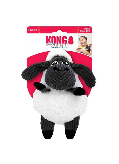 Kong Sherps Floofs Sheep Παιχνίδι Ανάκτησης με Ήχο για Σκύλους/ Medium