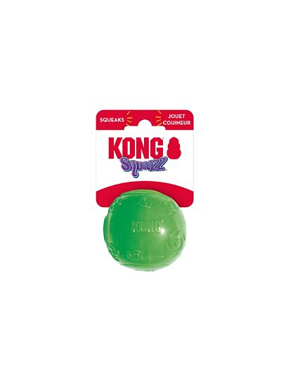 Kong Squeezz Ball Παιχνίδι Σκύλου Μάσησης & Ανάκτησης με Ήχο M