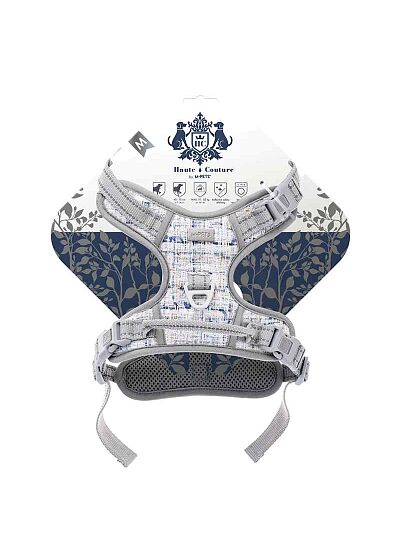 M Pets Haute Couture Επιστήθιο H Harness Γκρι