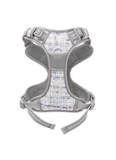 M Pets Haute Couture Επιστήθιο H Harness Γκρι