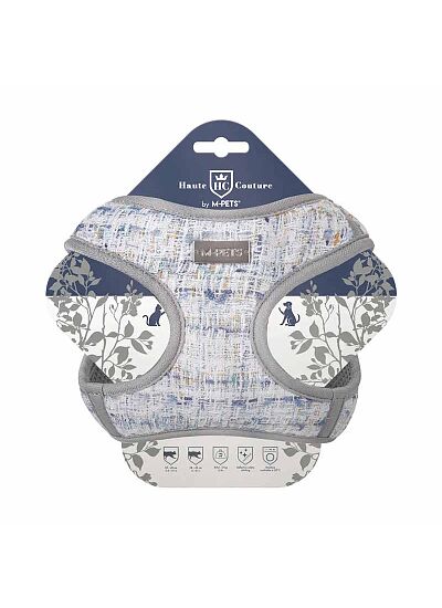 M Pets Haute Couture Γάτας Επιστήθιο A Harness Γκρι