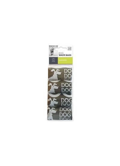M Pets Σακούλες Υγιεινής Χωρίς Άρωμα   Μαύρες (60 τμχ.)