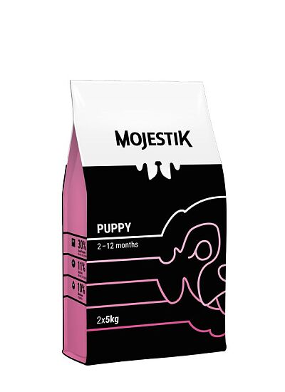 Mojestik Low Grain Puppy 2 12 μηνών με Κοτόπουλο και Ψάρι 10Kg