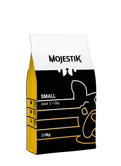Mojestik Low Grain Small Adult με Κοτόπουλο και Μοσχάρι 10Kg