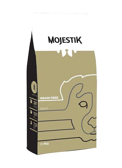 Mojestik Grain Free Adult με Κοτόπουλο και Ψάρι 12Kg