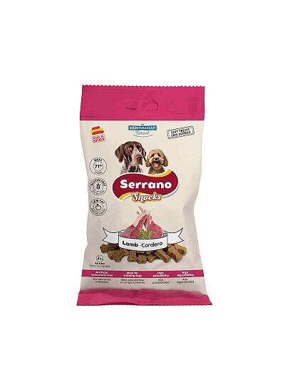 Mediterranean Serrano Snacks Lamb Λιχουδιά για Σκύλους 100gr