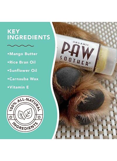 Natural Dog Company Stick Paw Soother Φυτική Αλοιφή για Πατουσάκια 60ml