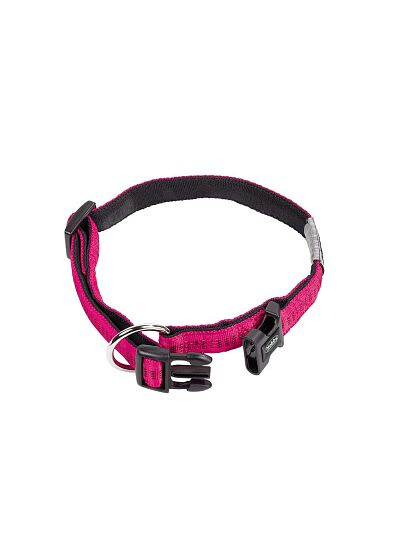 NOBBY Soft Grip Nylon Collar Περιλαίμιο Φούξια