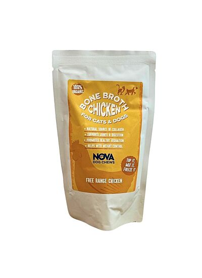 Nova Dog Chews Ζωμός Από Κόκκαλα Κοτόπουλου 230ml