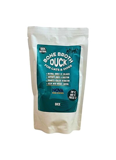 Nova Dog Chews Ζωμός Από Κόκκαλα Πάπιας 230ml