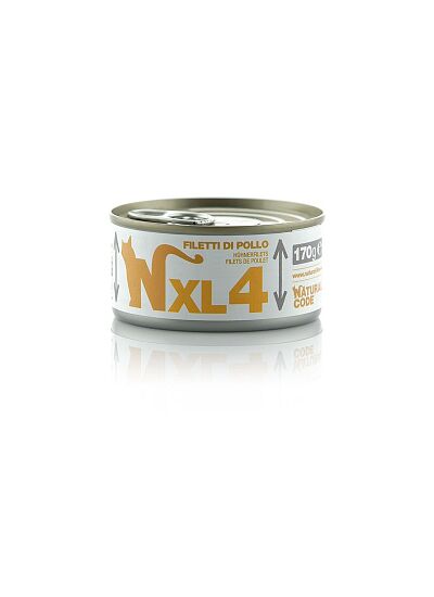 Natural Code XL 4 Φιλέτο Κοτόπουλο 170gr