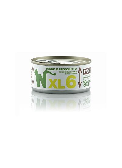 Natural Code XL 6 Τόνος & Ζαμπόν 170gr