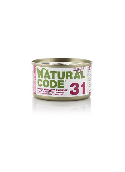 Natural Code 31 Κονσέρβα με Κοτοπουλο & Καρότο 85gr