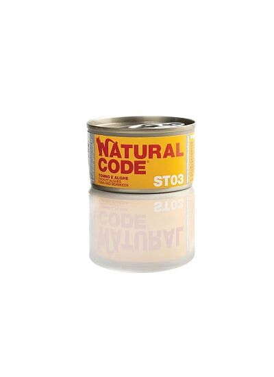 Natural Code Sterilised 03 Κονσέρβα Με Τόνο & Θαλάσσια Φύκια 85gr