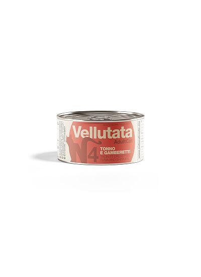 Natural Code Vellutata 4 με Τόνο & Γαρίδες 85gr