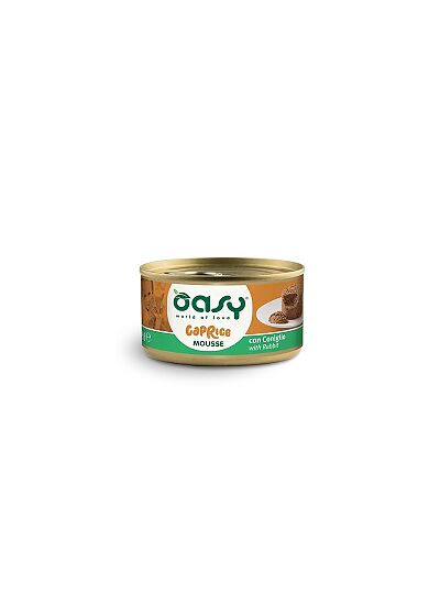 Oasy Grain Free Cat Adult Mousse Κουνέλι 85gr