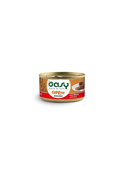 Oasy Grain Free Cat Adult Mousse Βοδινό 85gr
