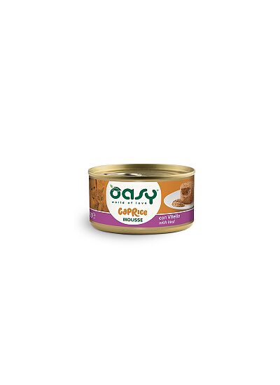 Oasy Grain Free Cat Adult Mousse Μοσχάρι 85gr