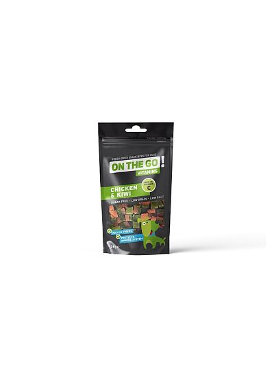 On The Go Vitamins Λιχουδιά Με Γεύση Κοτόπουλο & Ακτινίδιο Για Σκύλους 25gr