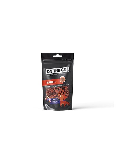 On The Go Bites Λιχουδιά Με Γεύση Κουνέλι Για Σκύλους 25gr