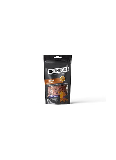 On The Go Bites Λιχουδιά Με Γεύση Βοδινό Για Σκύλους 25gr