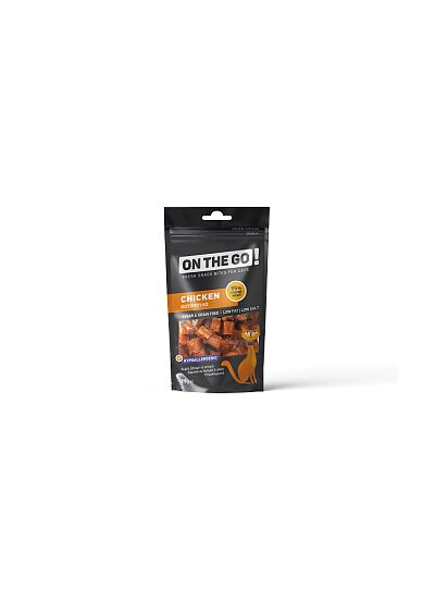 On The Go Bites Λιχουδιά Με Γεύση Κοτόπουλο Για Γάτες 25gr