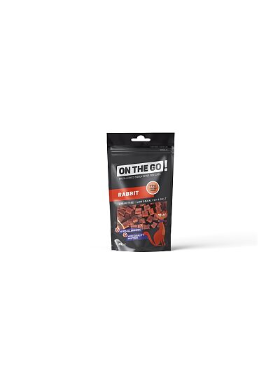 On The Go Bites Λιχουδιά Με Γεύση Κουνέλι Για Γάτες 25gr