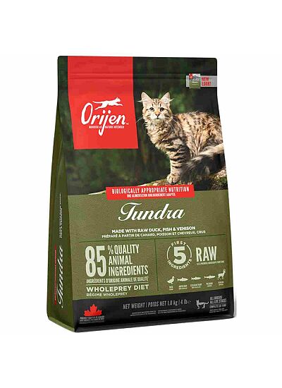 Orijen Tundra Grain Free για Γάτα 1,8Kg