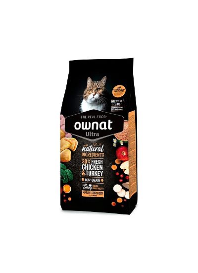 Ownat Ultra Cat Mature Sterilized Chicken & Turkey 1.5kg