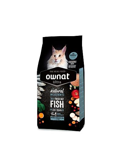 Ownat Ultra Cat Mature Sterilized με Ψάρι 1.5kg