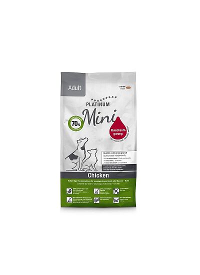 Platinum Adult Mini Chicken Μαγειρευτή   Ξηρά Τροφή 900g