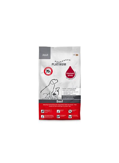 Platinum Adult Beef & Potato Μαγειρευτή   Ξηρά Τροφή 1.5Kg