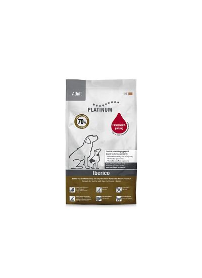Platinum Adult Iberico & Greens Μαγειρευτή   Ξηρά Τροφή 1.5Kg