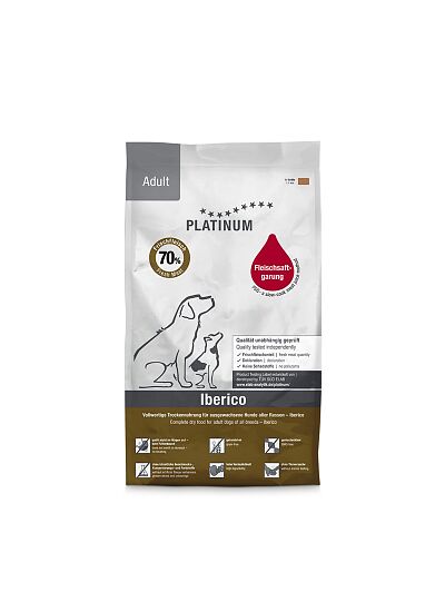 Platinum Adult Iberico & Greens Μαγειρευτή   Ξηρά Τροφή 5Kg