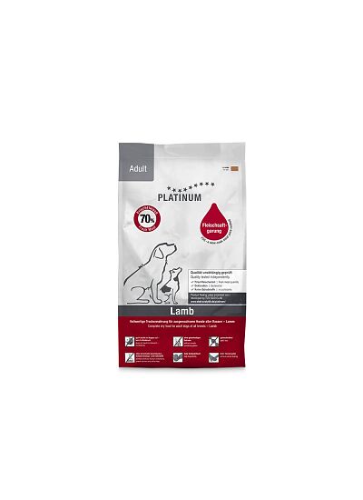 Platinum Adult Lamb & Rice Μαγειρευτή   Ξηρά Τροφή 1.5Kg