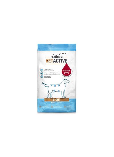 Platinum Vetactive Light Μαγειρευτή   Ξηρά Τροφή 1.5Kg
