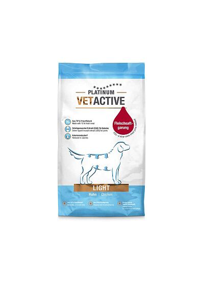 Platinum Vetactive Light Μαγειρευτή   Ξηρά Τροφή 5Kg