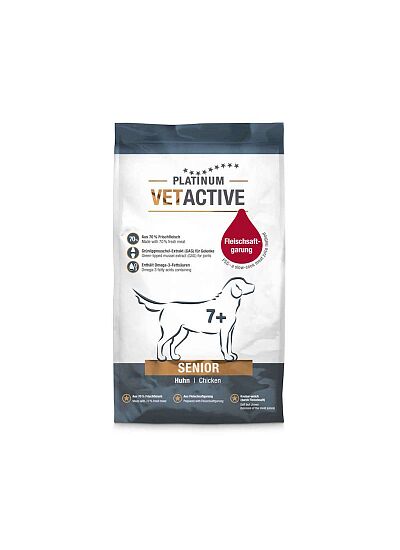 Platinum Vetactive Senior Μαγειρευτή   Ξηρά 5Kg