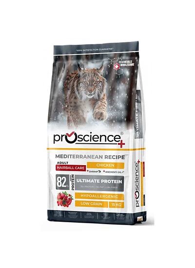 PROSCIENCE Ξηρά Τροφή Γάτας Adult Hairball 1,5kg