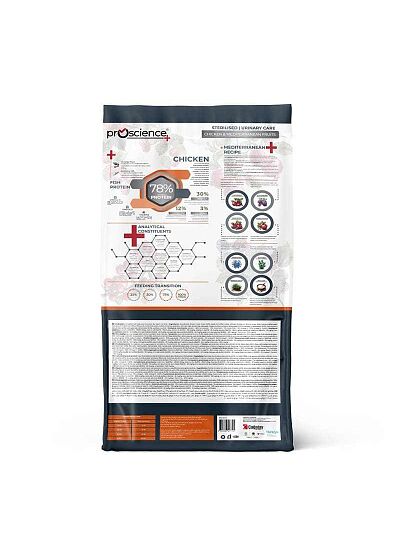 PROSCIENCE Ξηρά Τροφή Γάτας Sterilized Urinary Chicken 15kg