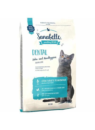Sanabelle Low Grain Cat Dental με Φρέσκα Πουλερικά 10Kg